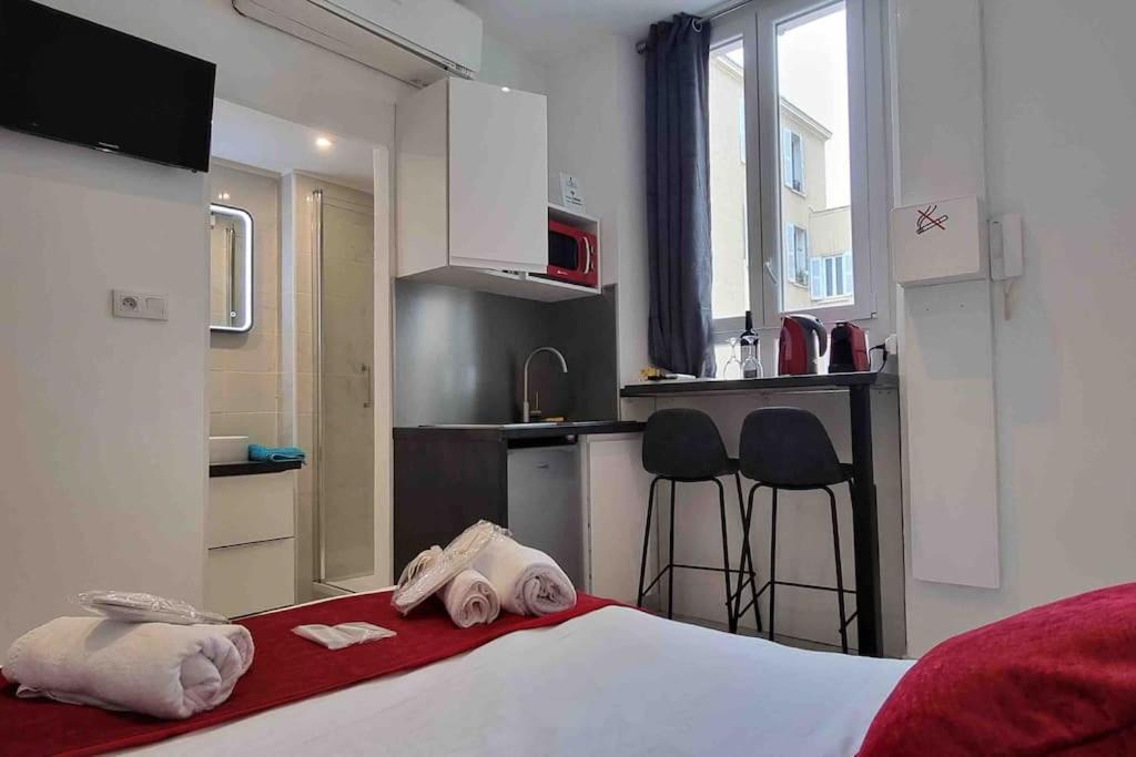 Sweet Home Marceau 6 Studios Hyper Centre Proche De La Mer Et Du Palais คานส์ ภายนอก รูปภาพ
